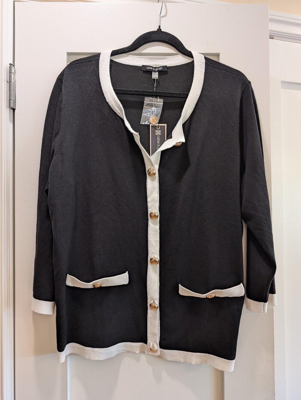 NWT Cable And Gauge Cardigan,1X